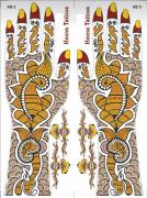 Water Transfer Tattoos - Henna Designs